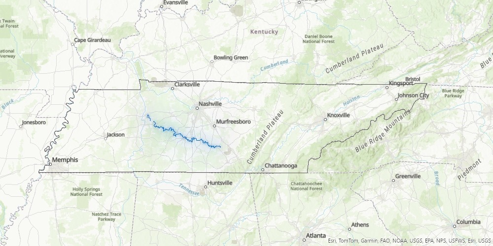 Duck River Map Tennessee Wildlife Federation