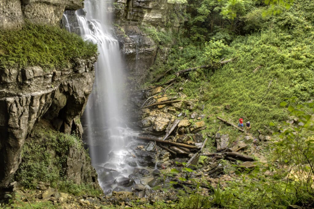 Virgin Falls Scotts Gulf Wilderness State Park Chuck Sutherland