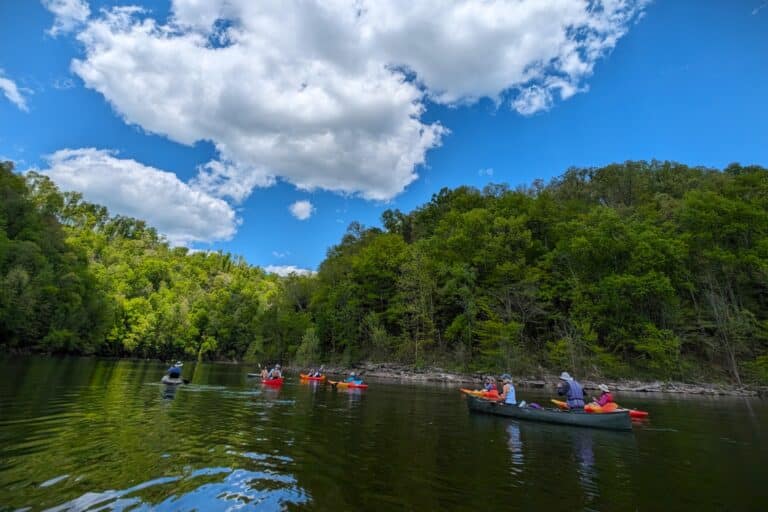 Tennessee Conservation Economics kayaking TennGreen Land Conservancy