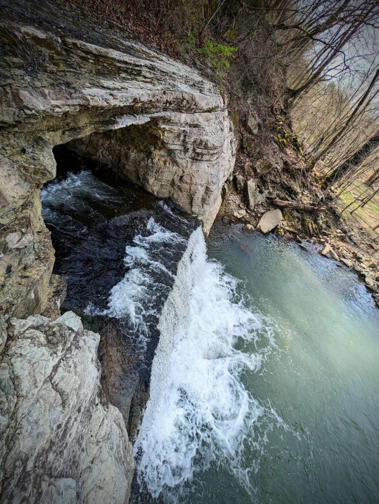 Montgomery Bell Tunnel Waterfall Narrows Harpeth Tennessee hikes Jon D Bumpus