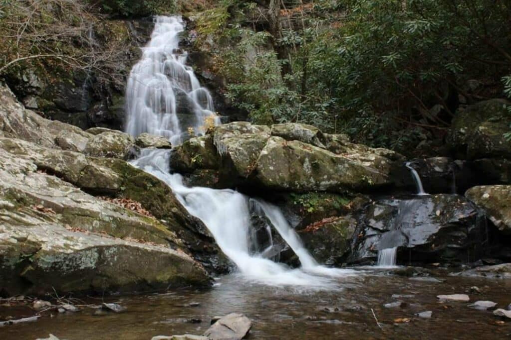 Spruce Flats Falls Great Smoky Mountains National Park Tennessee waterfall hikes Jon D Bumpus