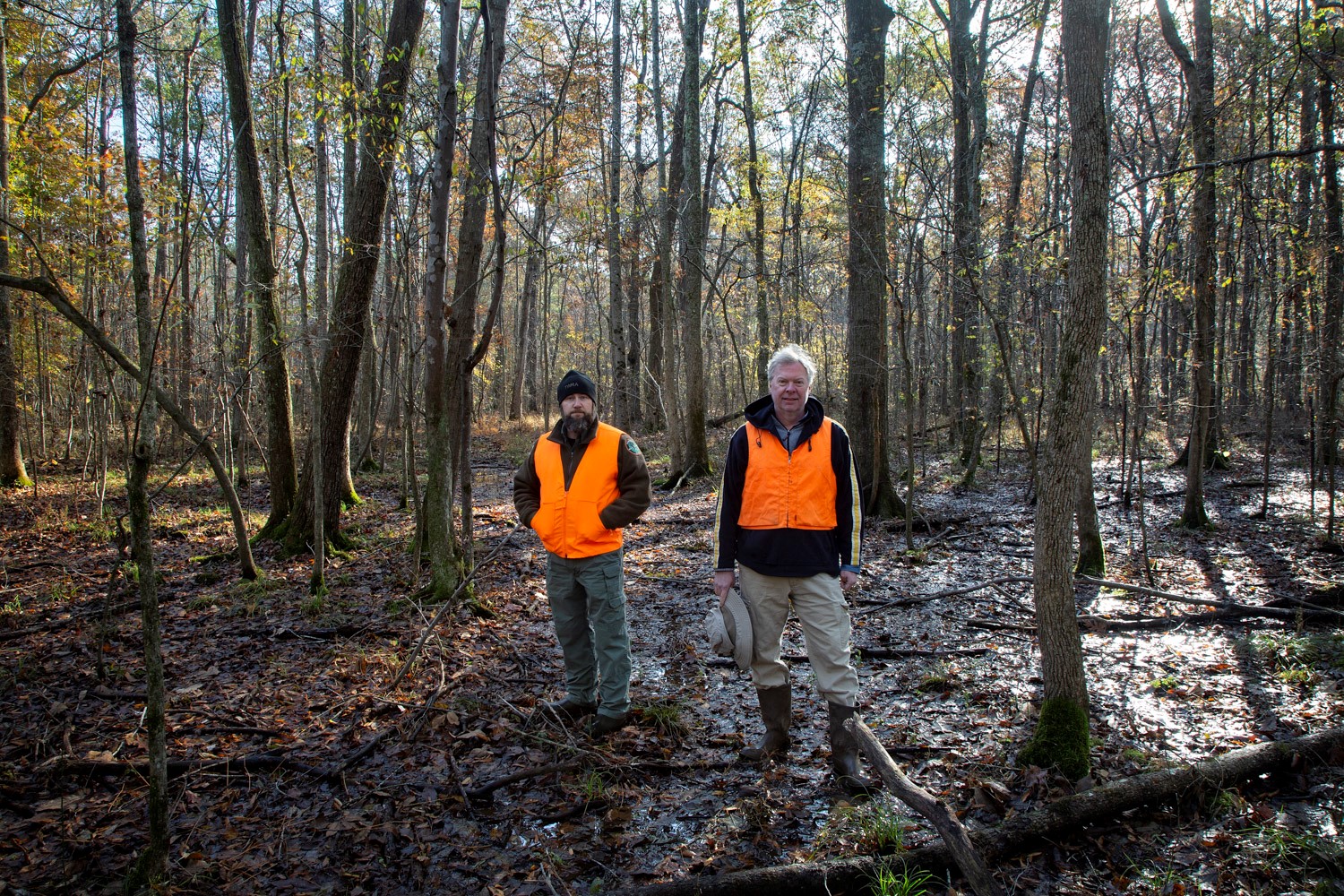 Wes Winton TWRA and Steven Walsh TennGreen Land Conservancy by Tom Woods