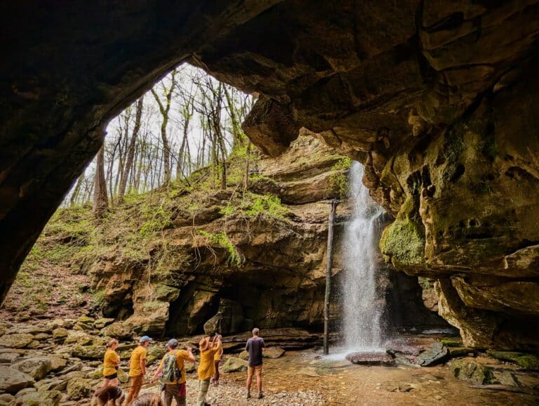 Lost Creek Falls Group Hike Scott's Gulf Wilderness State Park TennGreen Hike-a-Thon 2026